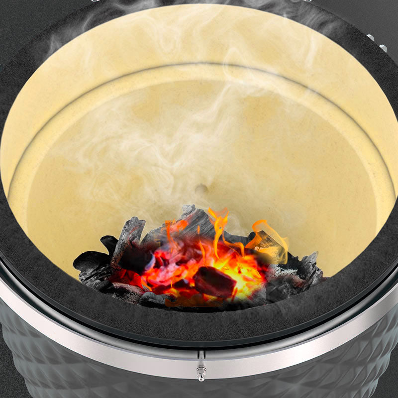 Intérieur cuve kamado