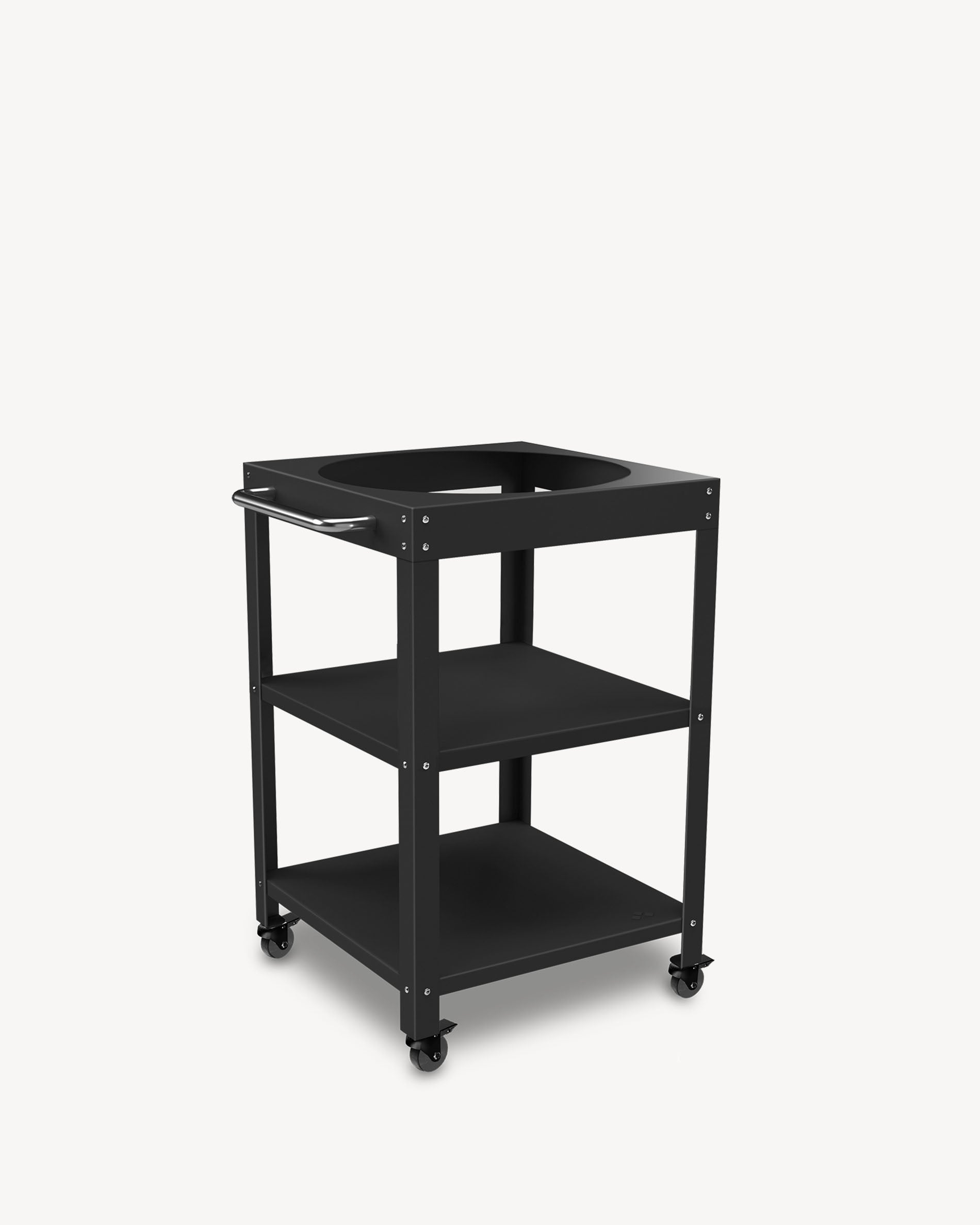 Desserte en métal noire pour Kokko L 18''