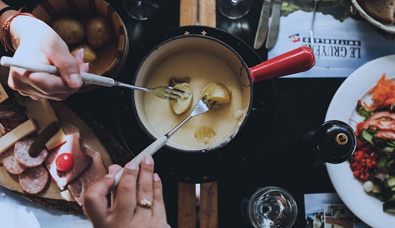 Fondue entre amis