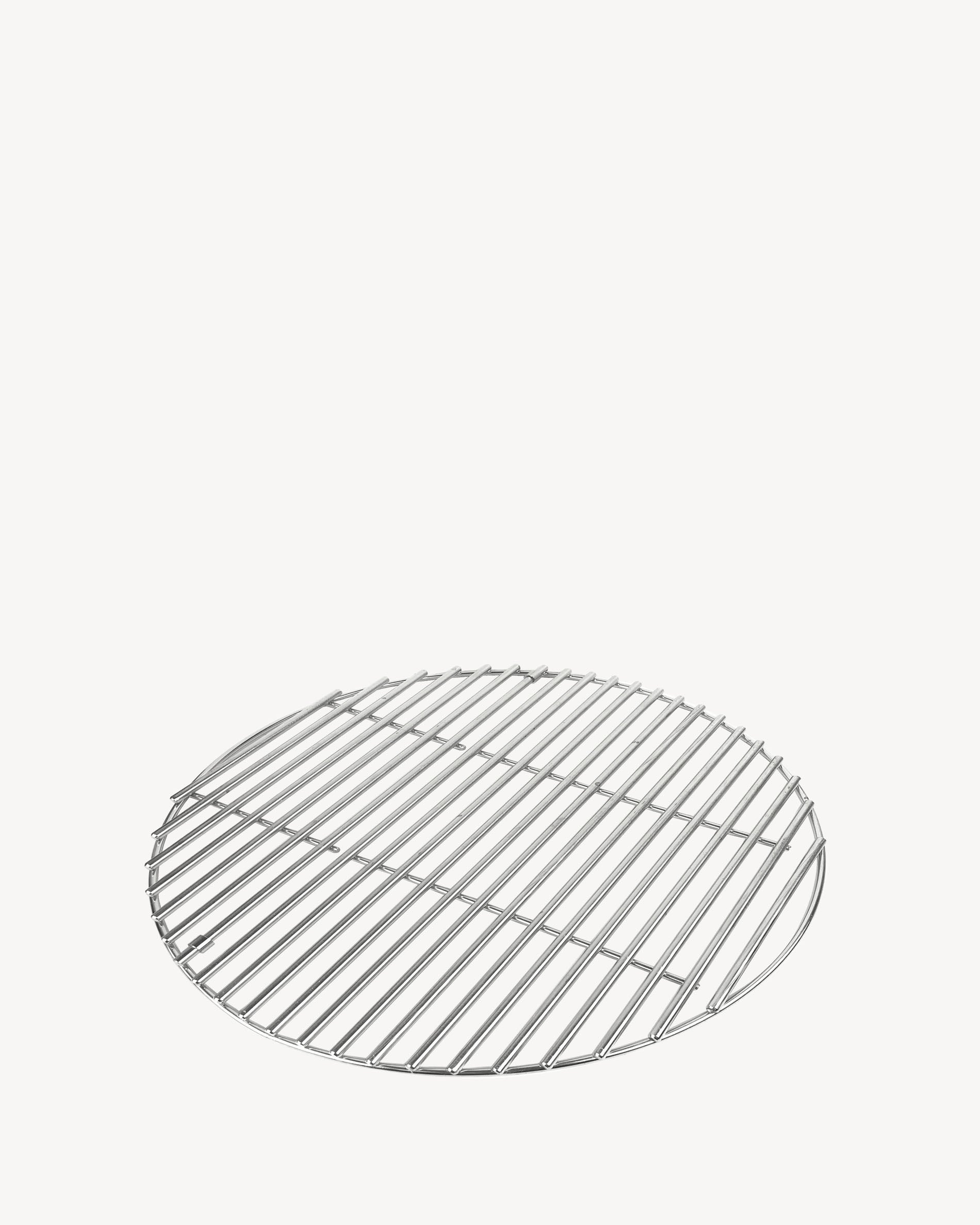 Grille de cuisson ronde en inox compatible avec kamado Kokko.