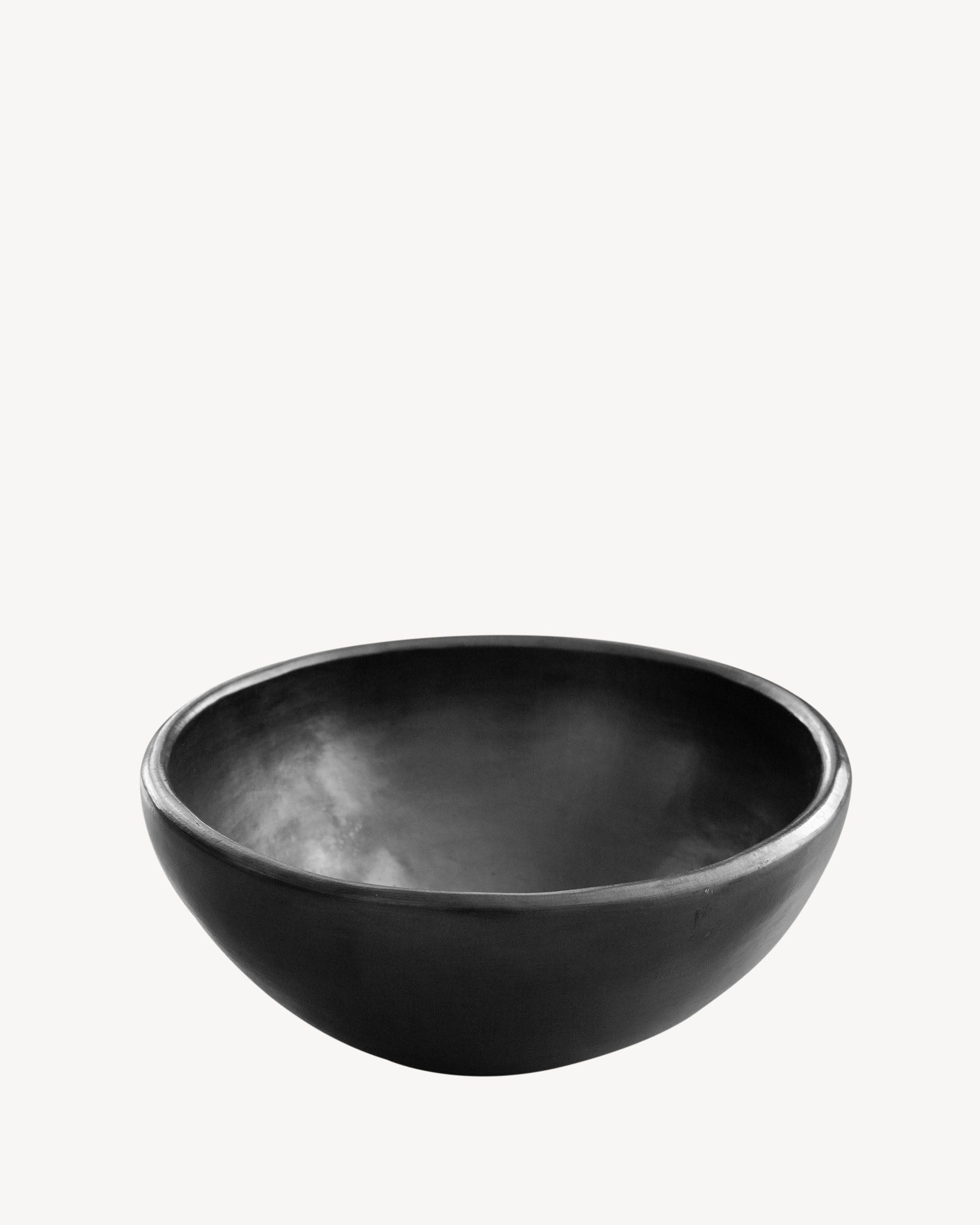 Saladier en argile noire Chamba Ø30cm