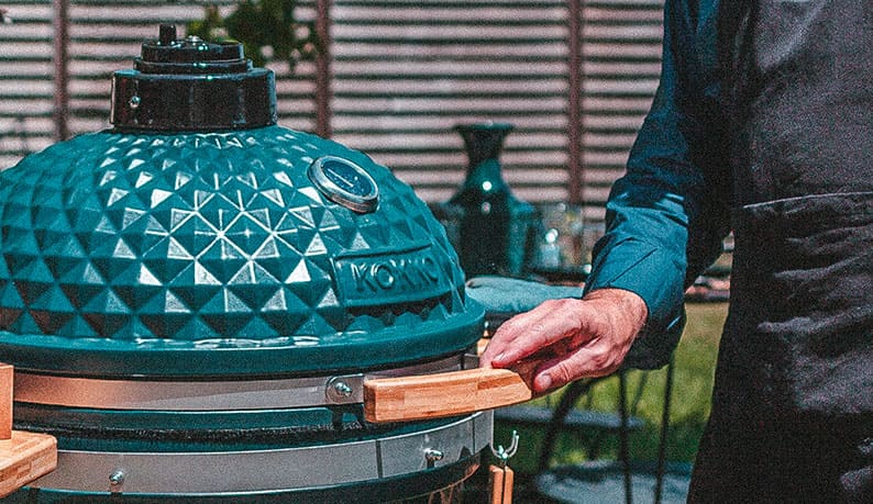 Kamado Kokko bleu océan