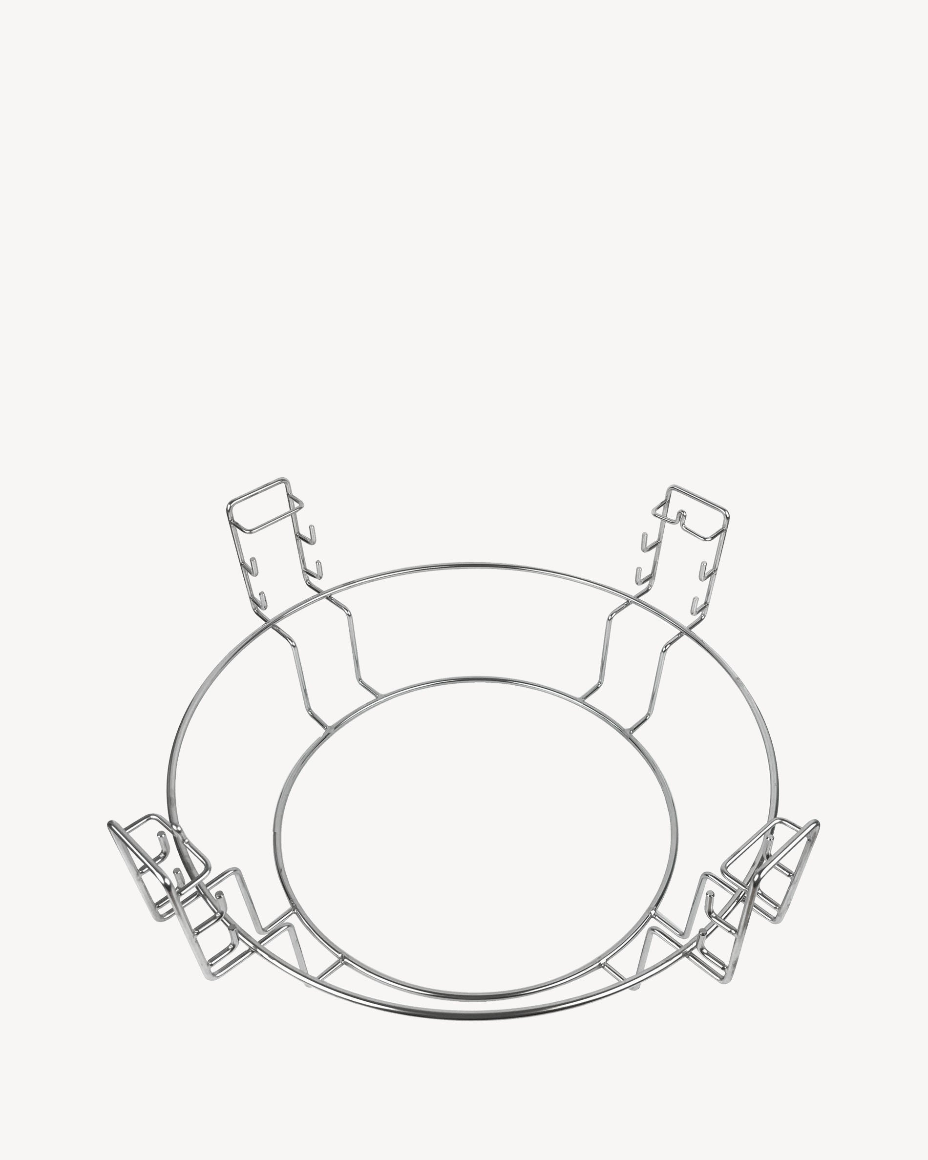 Support de grille de cuisson en inox compatible avec kamado Kokko.