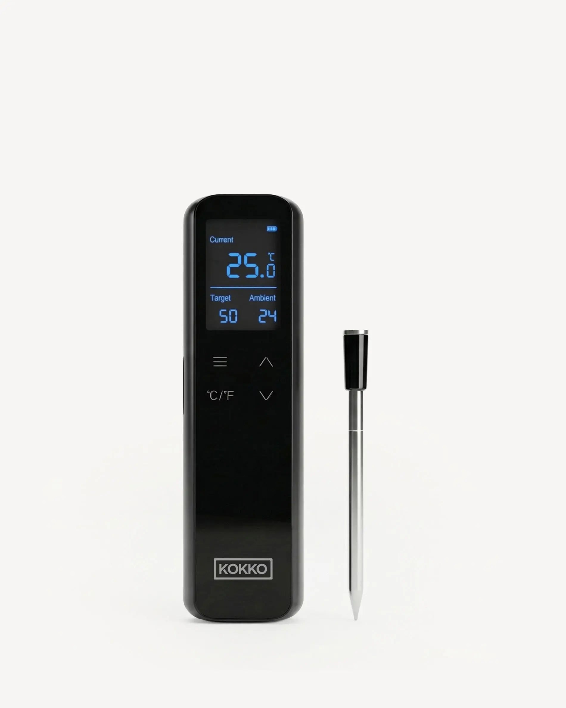 Thermomètre connecté avec sonde pour cuisson viande au kamado